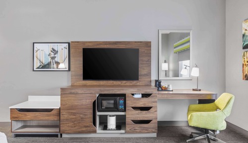 Chambre, 1 très grand lit, accessible aux personnes à mobilité réduite, non-fumeurs