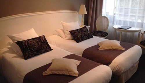 Chambre avec lits jumeaux