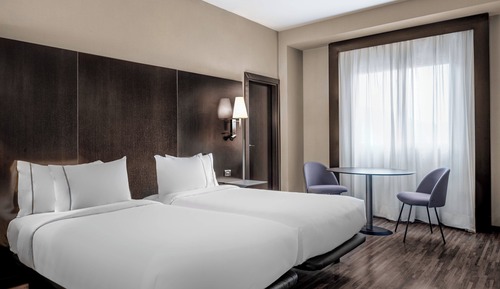 Chambre Standard, 3 lits une place, non-fumeurs
