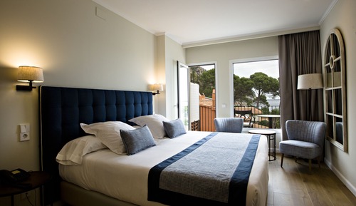 Chambre Double, vue jardin