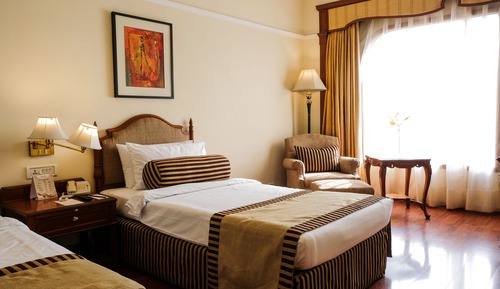 Residency, Chambre, 2 lits une place, vue ville