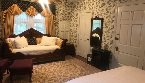 Chambre Deluxe, plusieurs lits, vue jardin