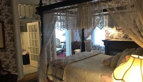 Suite Luxe, 1 grand lit, cheminée