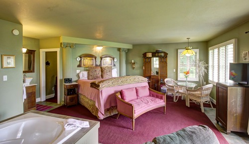 Cottage « Premier », plusieurs lits, baignoire à jets, vue mer
