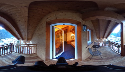 Chambre Junior, balcon