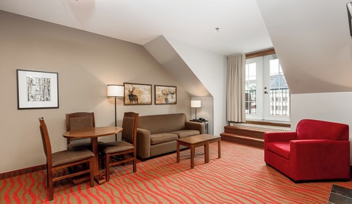 Appart'hôtel, 1 grand lit et 1 canapé-lit, dans la tour (2)