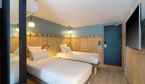 Chambre Standard, 2 lits une place, non-fumeurs