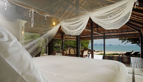 Chambre Double Familiale, en front de plage