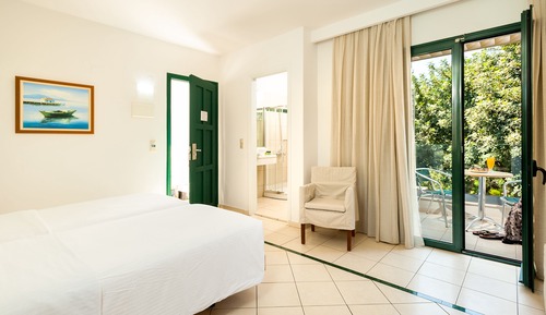 Chambre Standard, vue jardin