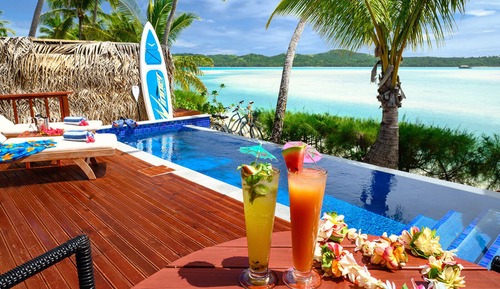 Villa, en front de plage (Private Infinity Pool)