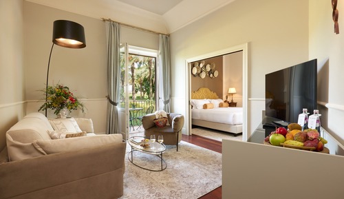 Suite, vue jardin