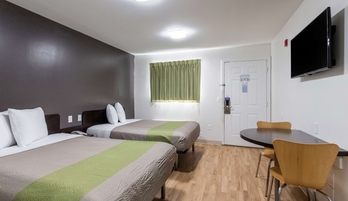Chambre Deluxe, 2 lits doubles, accessible aux personnes à mobilité réduite, non-fumeurs