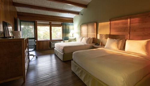 Chambre, 2 grands lits (Lodge)