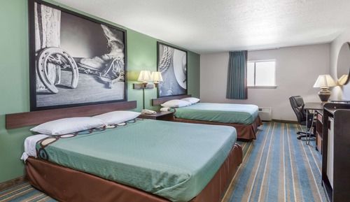 Chambre Double, 2 lits doubles
