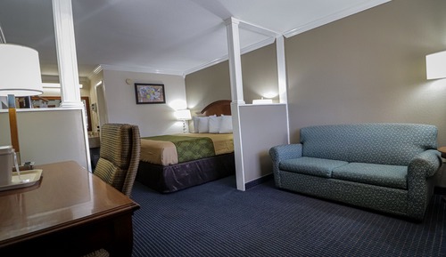 Chambre Premium, 1 très grand lit et 1 canapé-lit, non-fumeurs