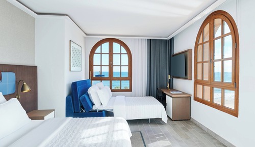 Suite Junior, 1 très grand lit, non-fumeurs, en front de plage