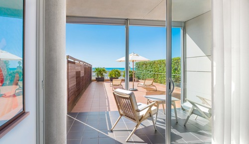 Chambre Premium, 1 très grand lit, non-fumeurs, en front de plage