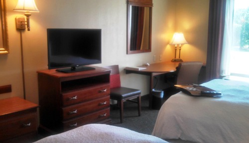 Chambre, 2 grands lits