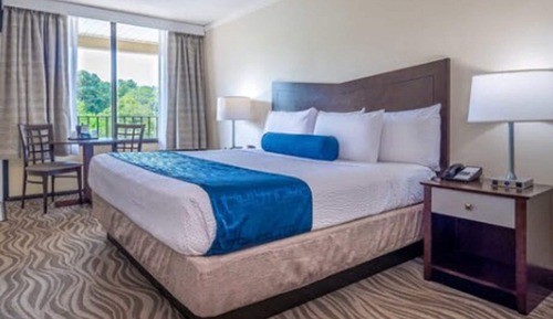 Chambre Standard, 1 très grand lit, vue lac (Standard King Room)