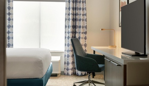 Chambre Deluxe, 1 très grand lit, accessible aux personnes à mobilité réduite (Hearing)