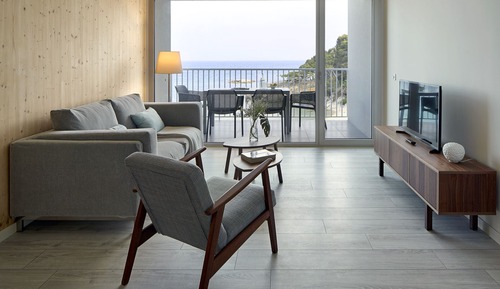 Appartement Exclusif, 2 chambres, vue plage
