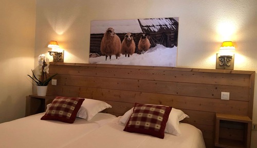 Chambre avec lits jumeaux
