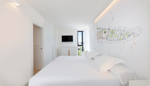 Chambre Double, balcon