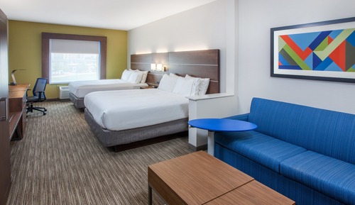 Suite, 1 grand lit, accessible aux personnes à mobilité réduite (Communication)