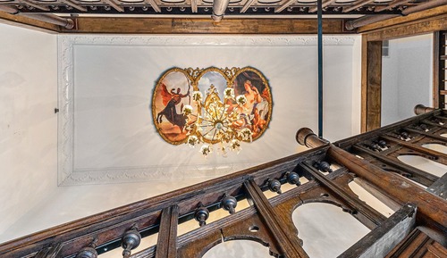 Chambre Quadruple Familiale, salle de bains attenante, vue ville (Southern Belle Suite)