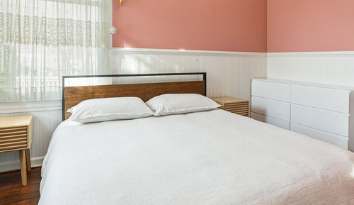 Chambre Double, salle de bains attenante