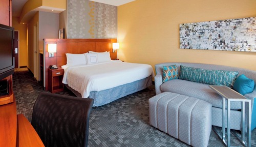 Chambre, 1 très grand lit et 1 canapé-lit, non-fumeurs