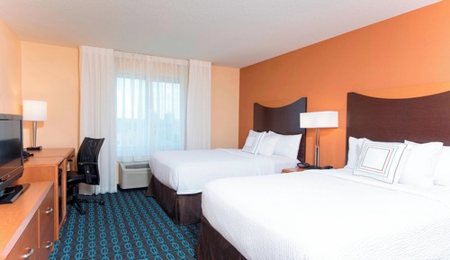 Chambre, 2 lits doubles (Hearing Accessible)