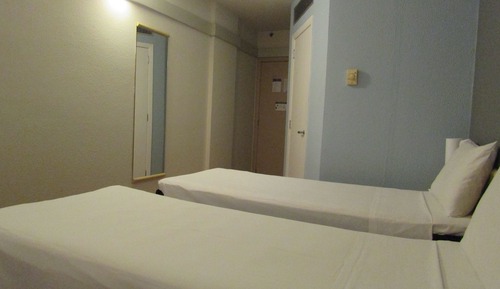 Chambre avec lits jumeaux, 2 lits une place