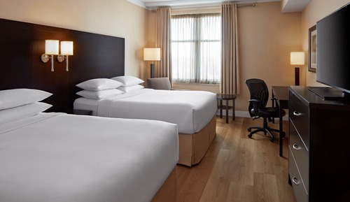Chambre, 2 grands lits