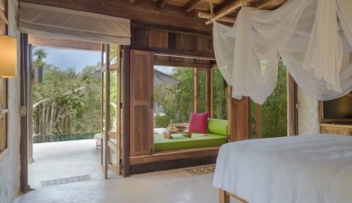 Villa Familiale, 2 chambres, en front de plage (Family)