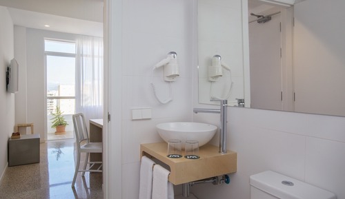 Chambre Double, balcon