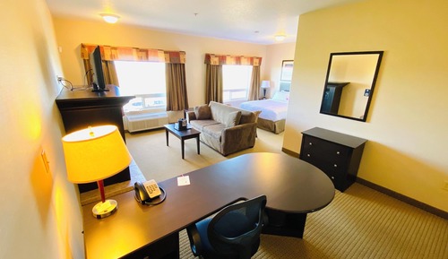 Suite, 1 grand lit et 1 canapé-lit, non-fumeurs, cheminée