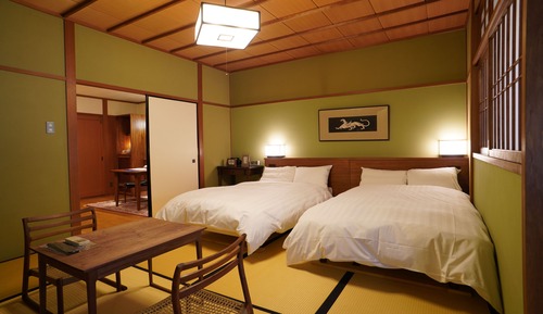 Chambre Supérieure avec lits jumeaux (Japanese-Style "Chuyoh")