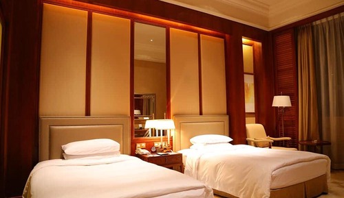 Chambre avec lits jumeaux