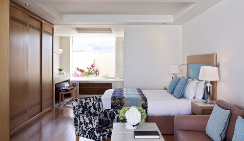 Suite, vue partielle sur la mer (Beach Cabana)
