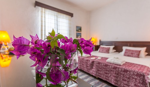 Chambre Double, vue jardin
