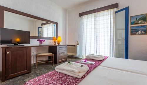 Chambre Double Standard pour 1 personne, vue mer
