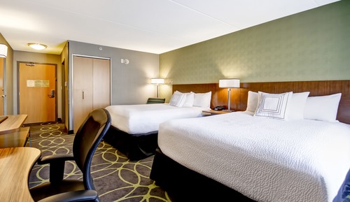 Chambre, 2 grands lits