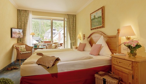 Chambre Double Confort, balcon (with bath)
