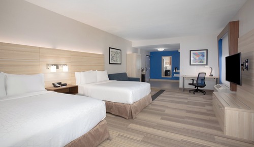 Suite, 2 grands lits, accessible aux personnes à mobilité réduite (Transfer Shower)