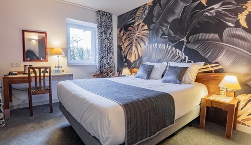 Chambre Double Confort, 1 grand lit, non-fumeurs, salle de bains privée