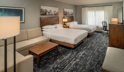 Chambre, plusieurs lits (Hearing Accessible)