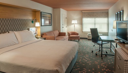 Chambre Standard, 1 très grand lit, accessible aux personnes à mobilité réduite (Accessible Tub)