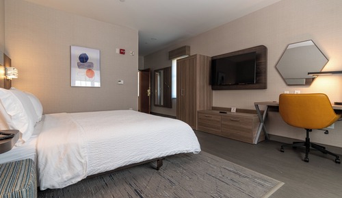 Chambre Standard, 1 très grand lit (Mobility, Roll-In Shower)