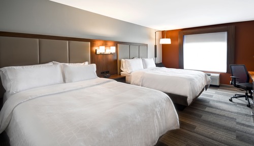 Chambre Standard, 2 grands lits, accessible aux personnes à mobilité réduite (Communications)